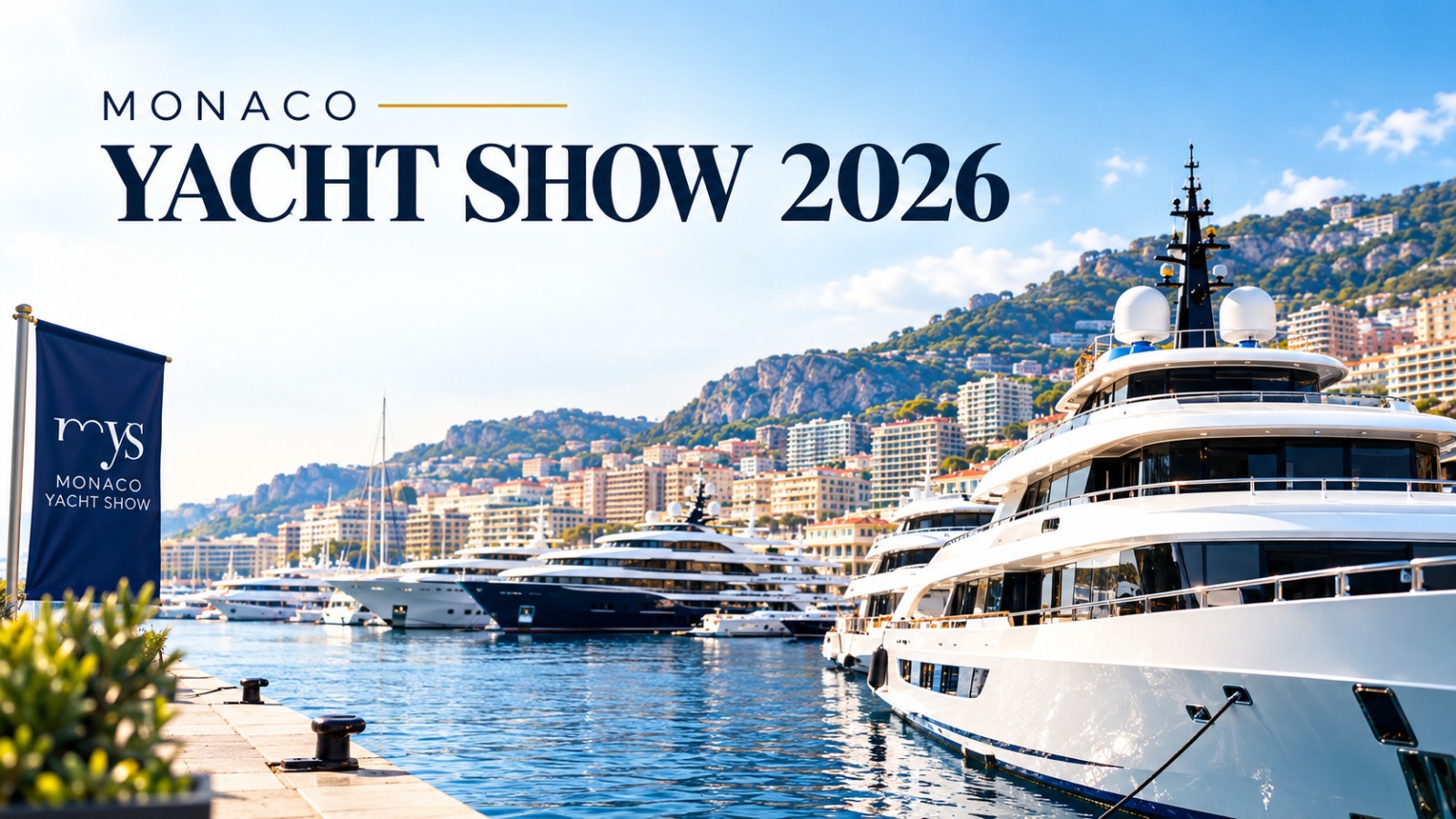 Monaco Yacht Show 2026: World’s Premier Superyacht Event Set For September In Port Hercule Monaco Yacht Show 2026: World’s Premier Superyacht Event Set For September In Port Hercule